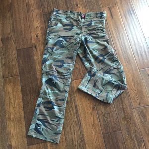 Wrangler Outdoor hiking hunting pants camo